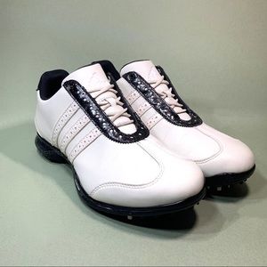 Adidas Women’s Leather Lace Up Golf Cleats Size 8